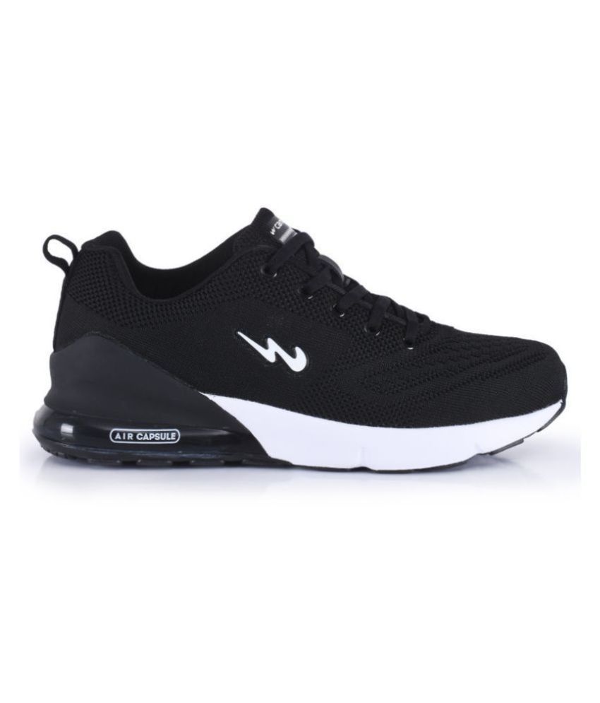 Campus NORTH Black Running Shoes - Buy 