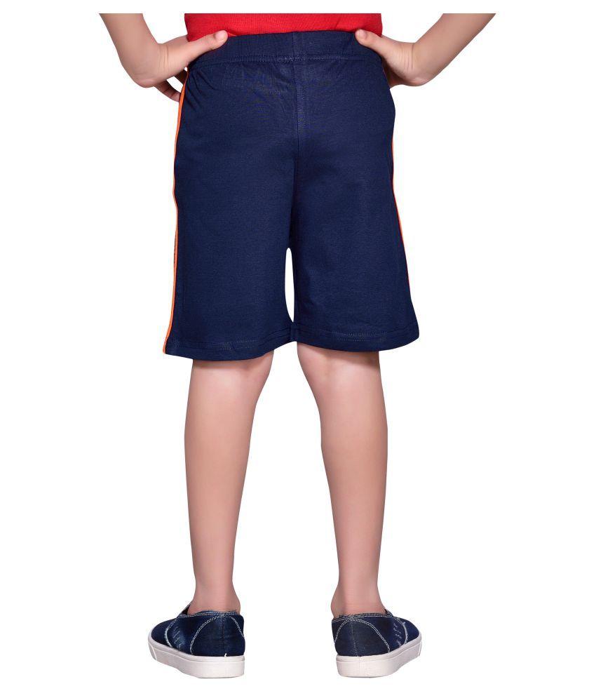 Greenwich Boys Daily Wear Shorts (5-6 Years,NavyAndRed) - Pack Of 2 ...