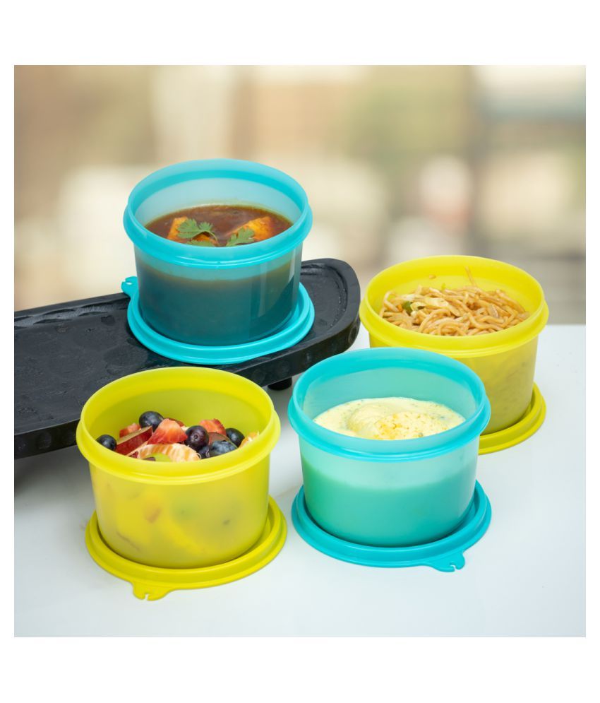 Tupperware Multipurpose Liquid Tight Executive Lunch Bowl 450ml 4pc ...