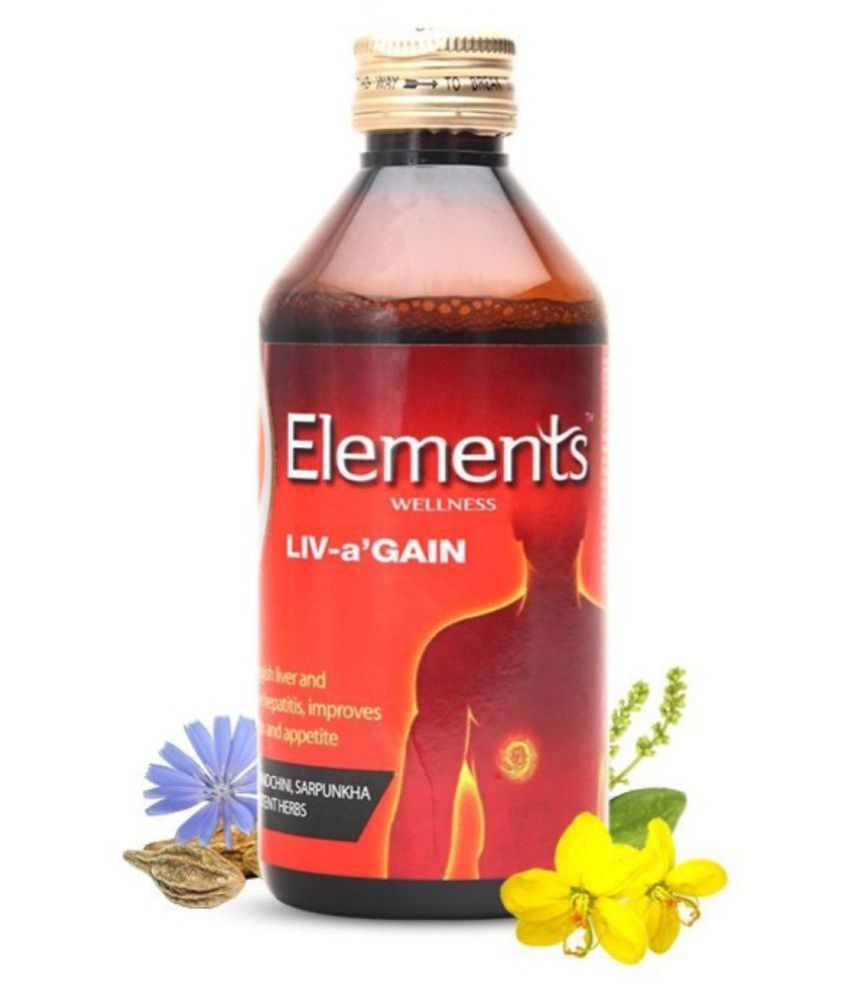     			Elements Wellness LIV A GAIN 2 Liquid 200 ml Pack Of 2