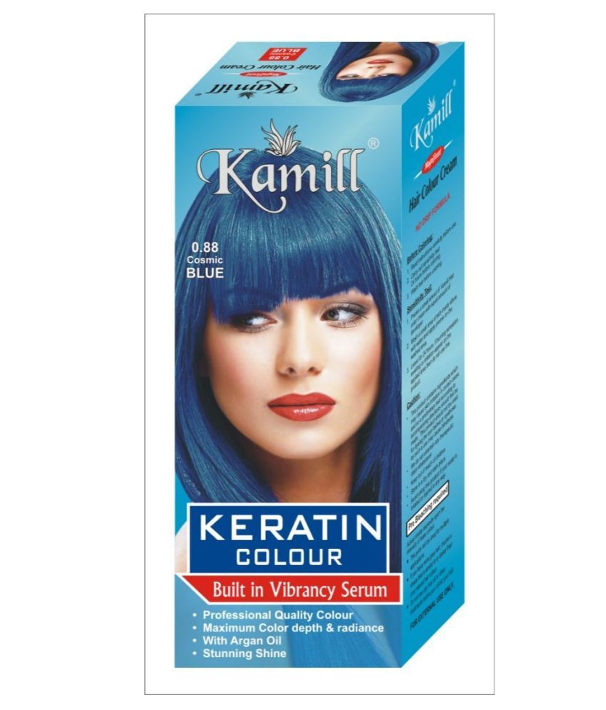 Kamill Cosmic Blue 0 88 Kertain Permanent Hair Color Blue Ammonia Free 100 G Buy Kamill Cosmic Blue 0 88 Kertain Permanent Hair Color Blue Ammonia Free 100 G At Best Prices In India Snapdeal