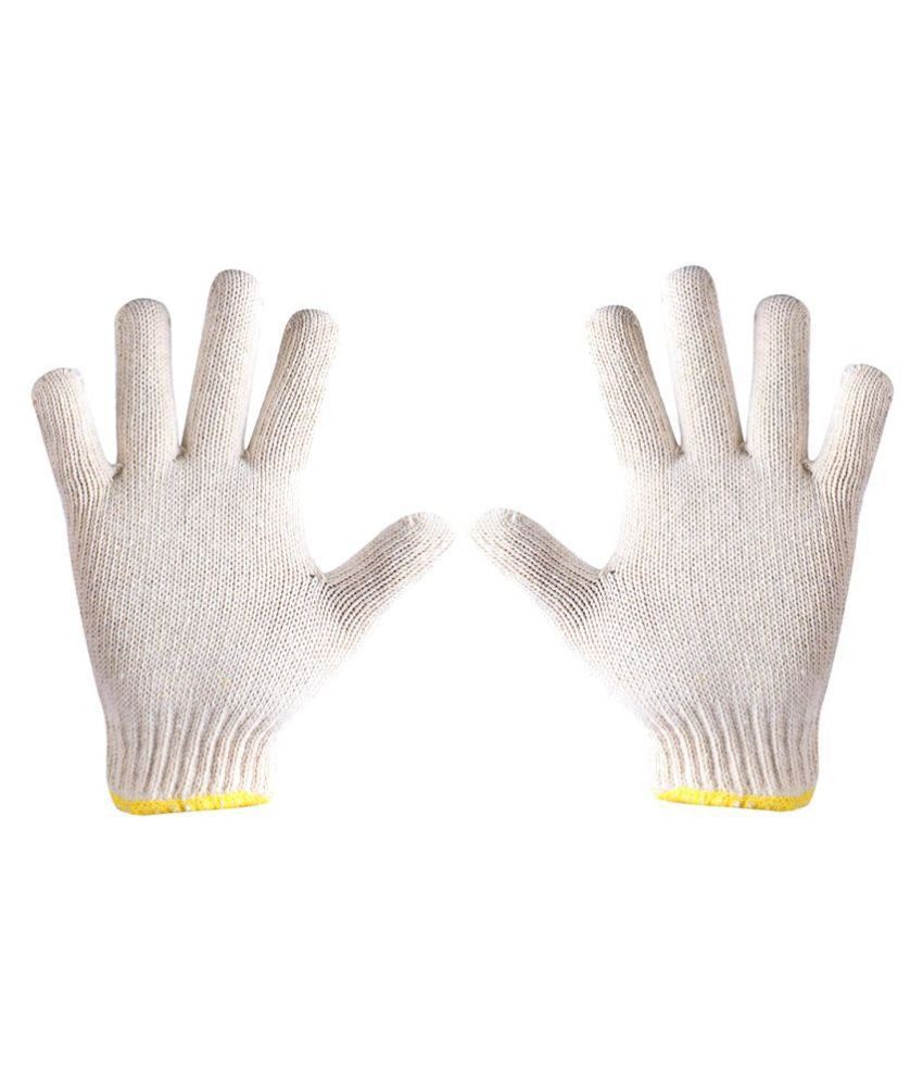 .Sirgan Cotton Knitted Hand Gloves (Pack Of 5)