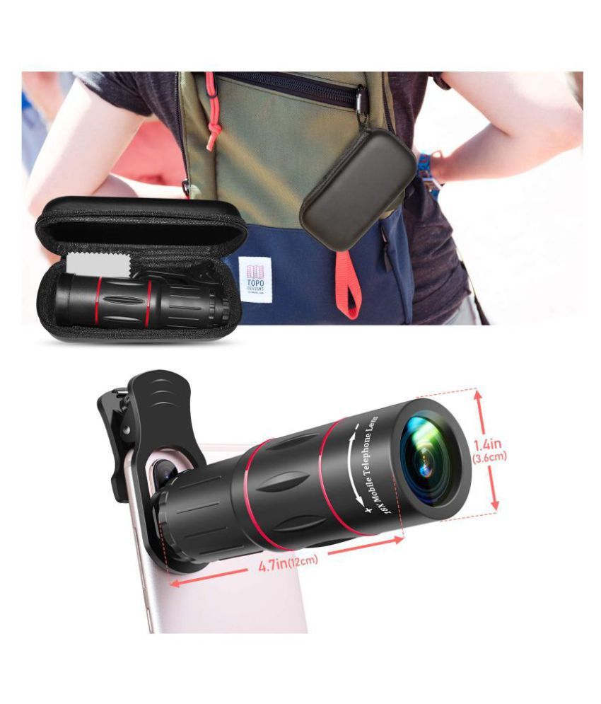 18x Mobile Lens Full HD Quality DSLR Background Blur Monocular