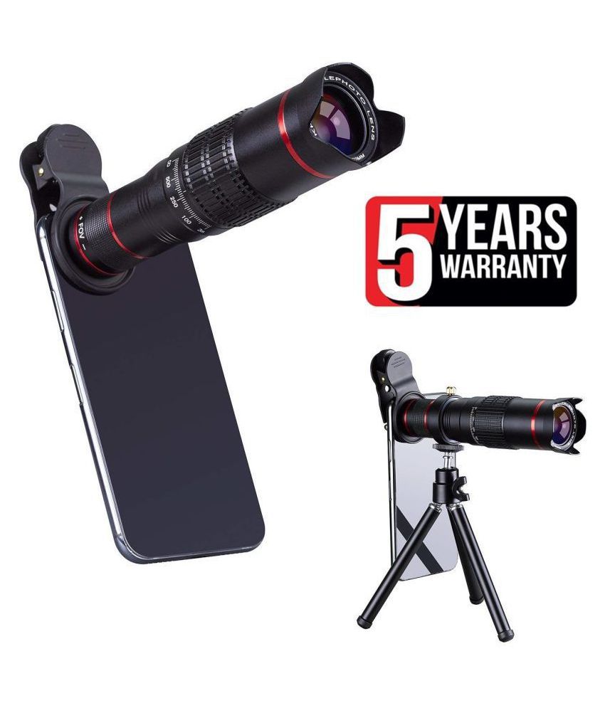 Mobile 20X 4K HD Optical Zoom Mobile Telescope Lens kit for All Mobile  Camera |DSLR Blur Background Effect Macro Lens & Wide Angle Effect Lens -  Mobile Enhancements Online at Low Prices |