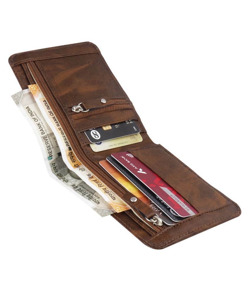     			Royal Craft - Brown Faux Leather Men's Regular Wallet ( Pack of 1 )