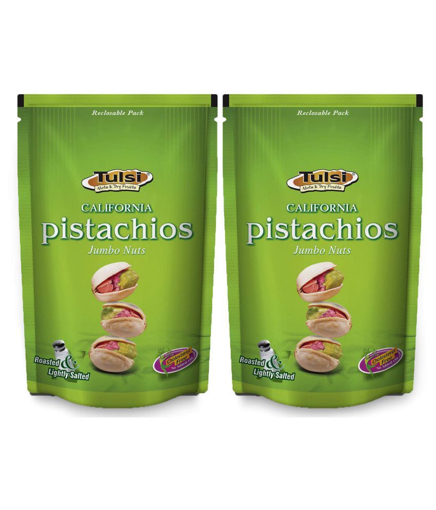 Tulsi California Roasted Pistachios Jumbo Nuts Lightly Salted 200g Buy