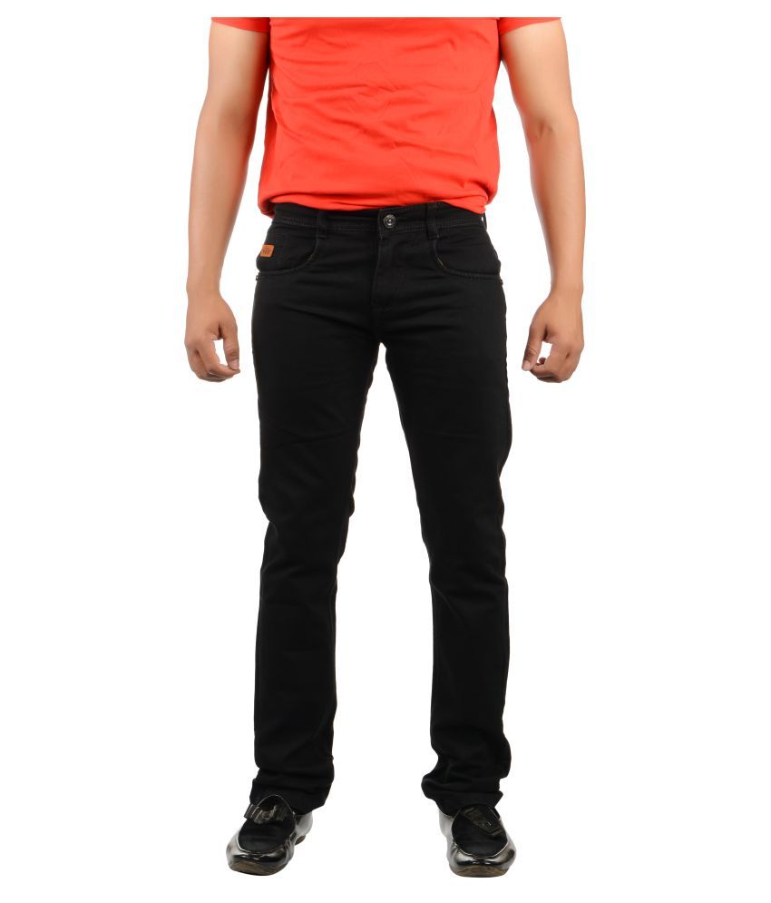 urban TDU Black Regular Fit Jeans - Buy 