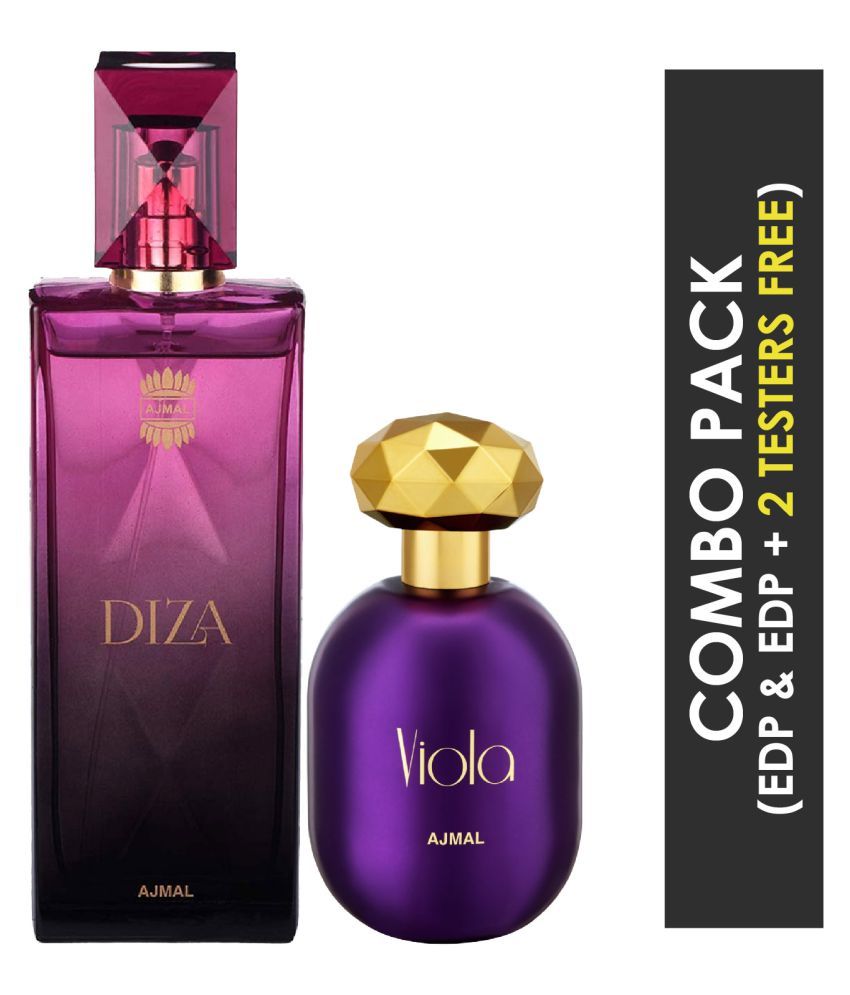 Ajma Diza EDP Fruity Floral Perfume 100ml for Women and Viola EDP