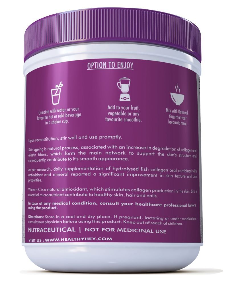 HEALTHYHEY NUTRITION Hydrolyzed Fish Collagen Peptide 200
