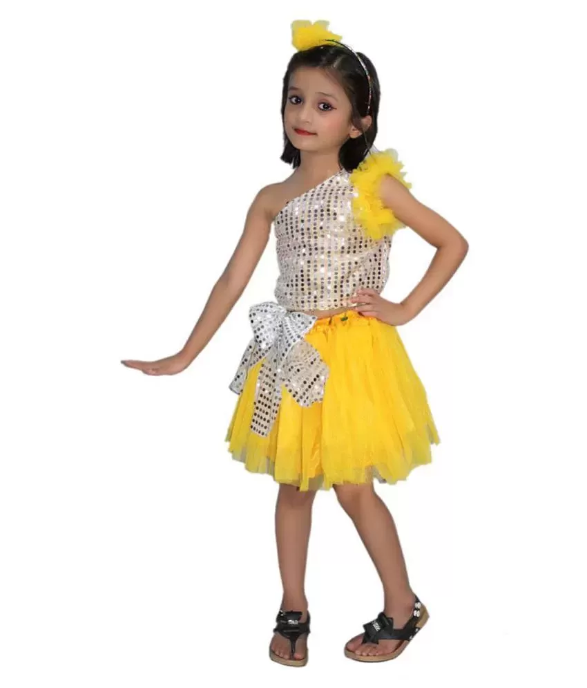 Tu Tu Skirt Blue Costume,Western Costume For School Annual function/Theme  Party/Competition/Stage Shows/Birthday Party Dress