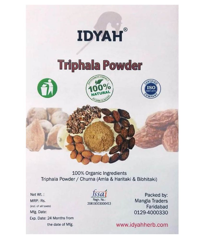 IDYAH Triphala Powder 400g Powder 400 gm Pack Of 1