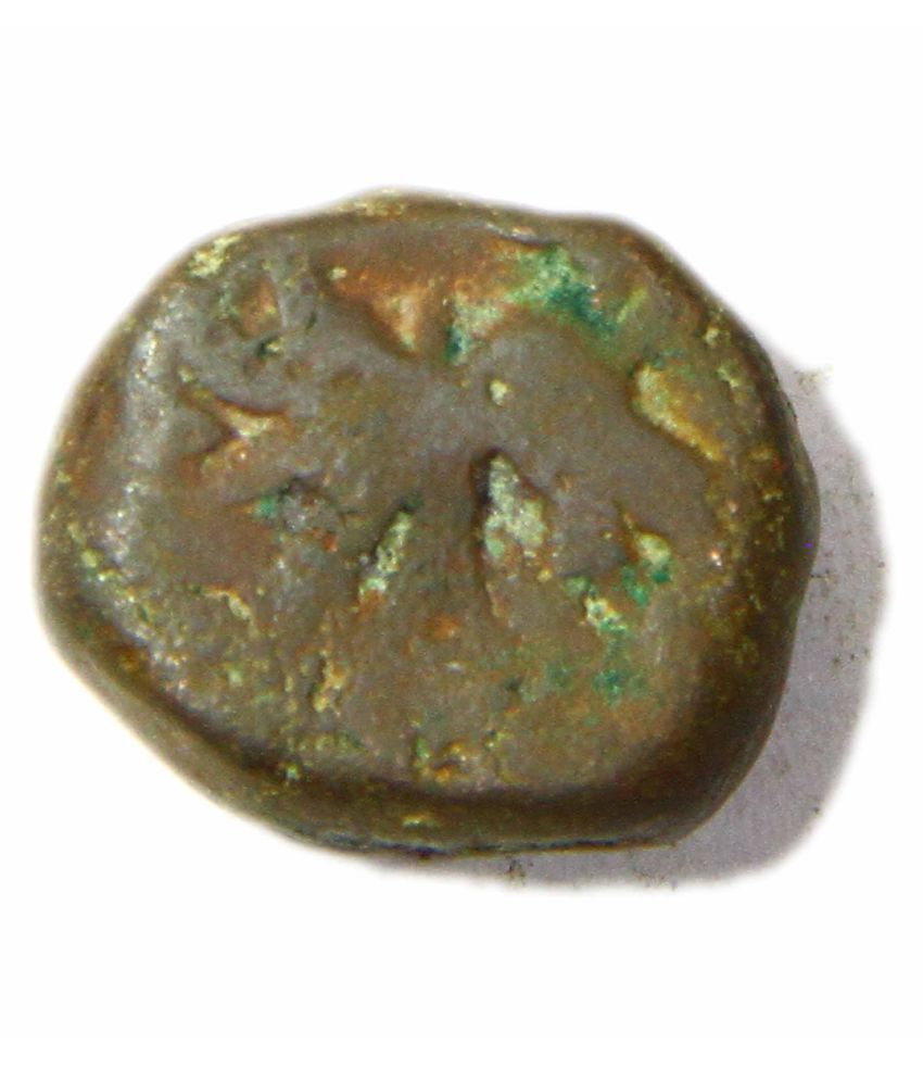     			INDIAN OLD COIN - ELICHPUR FEUDATORY 1 PAISA  TIGER COPPER COIN
