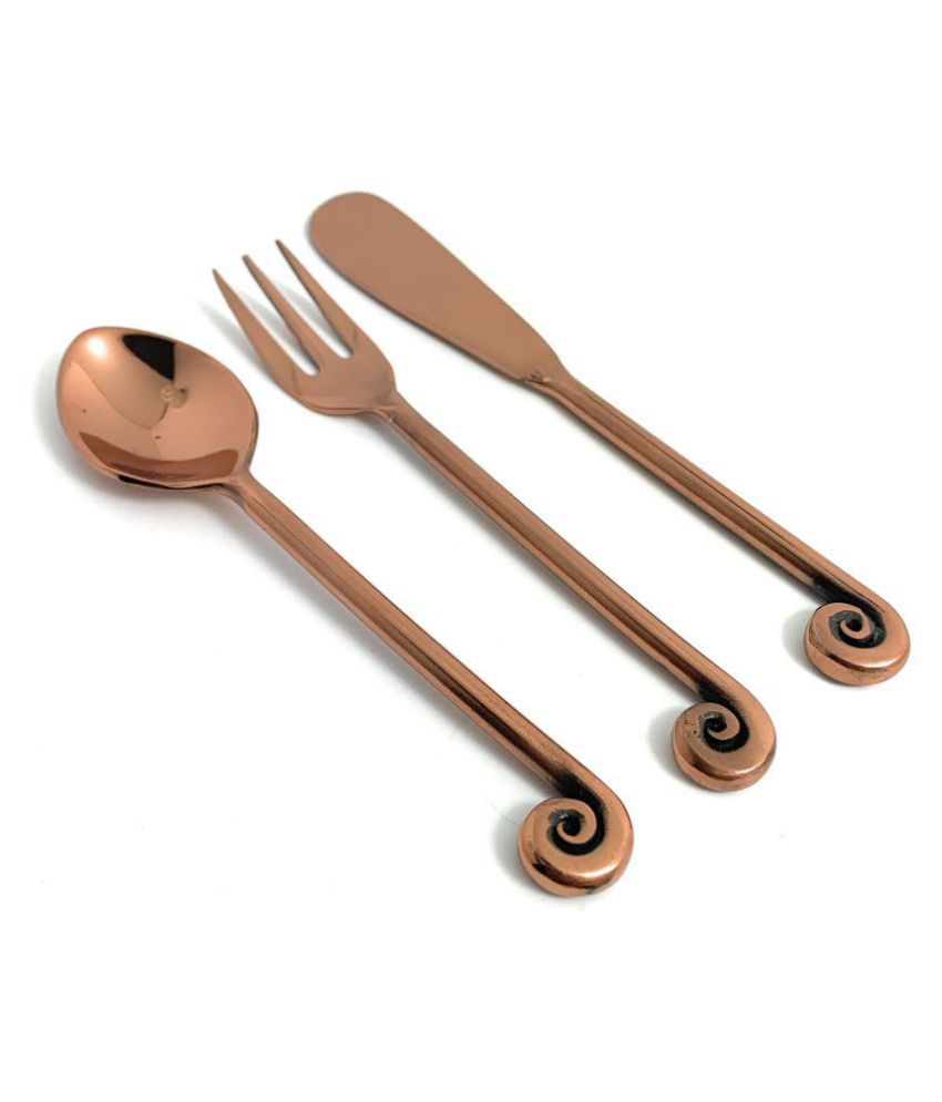     			GEEGA TURTLES 9 Pcs Stainless Steel Cutlery Set