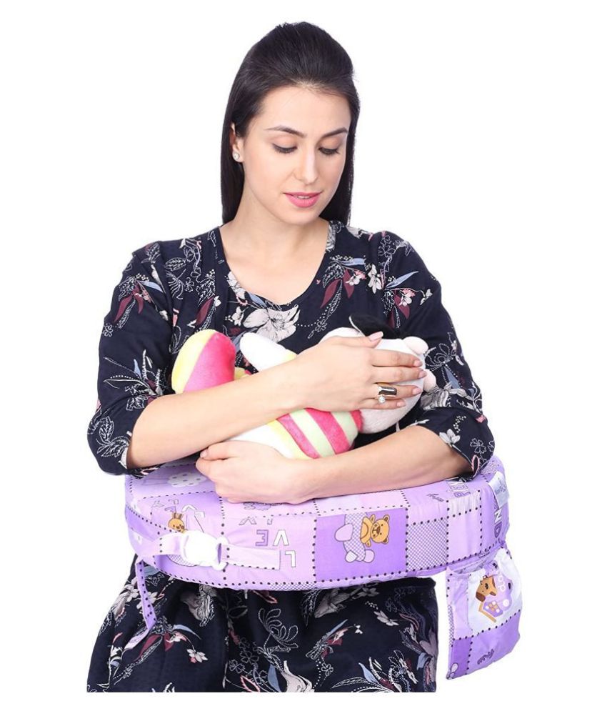 mom2kids MultiColour Cotton Feeding pillow Baby Pillow Buy mom2kids