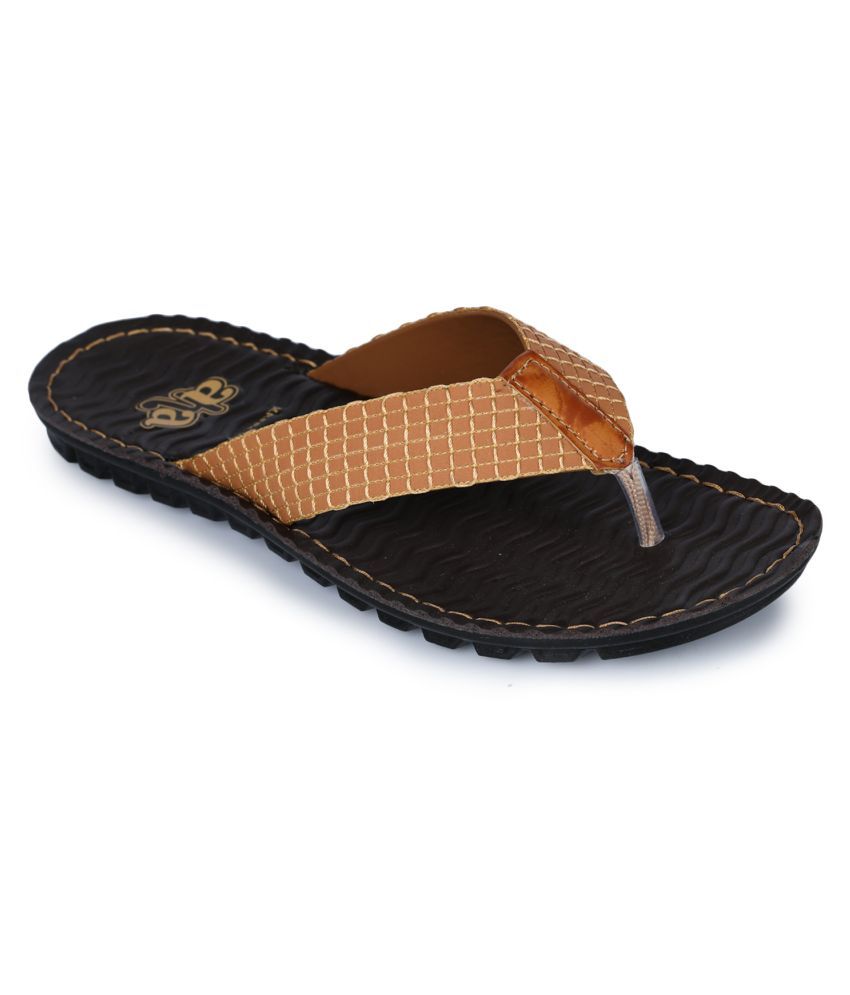     			Liberty Tan Flip Flops