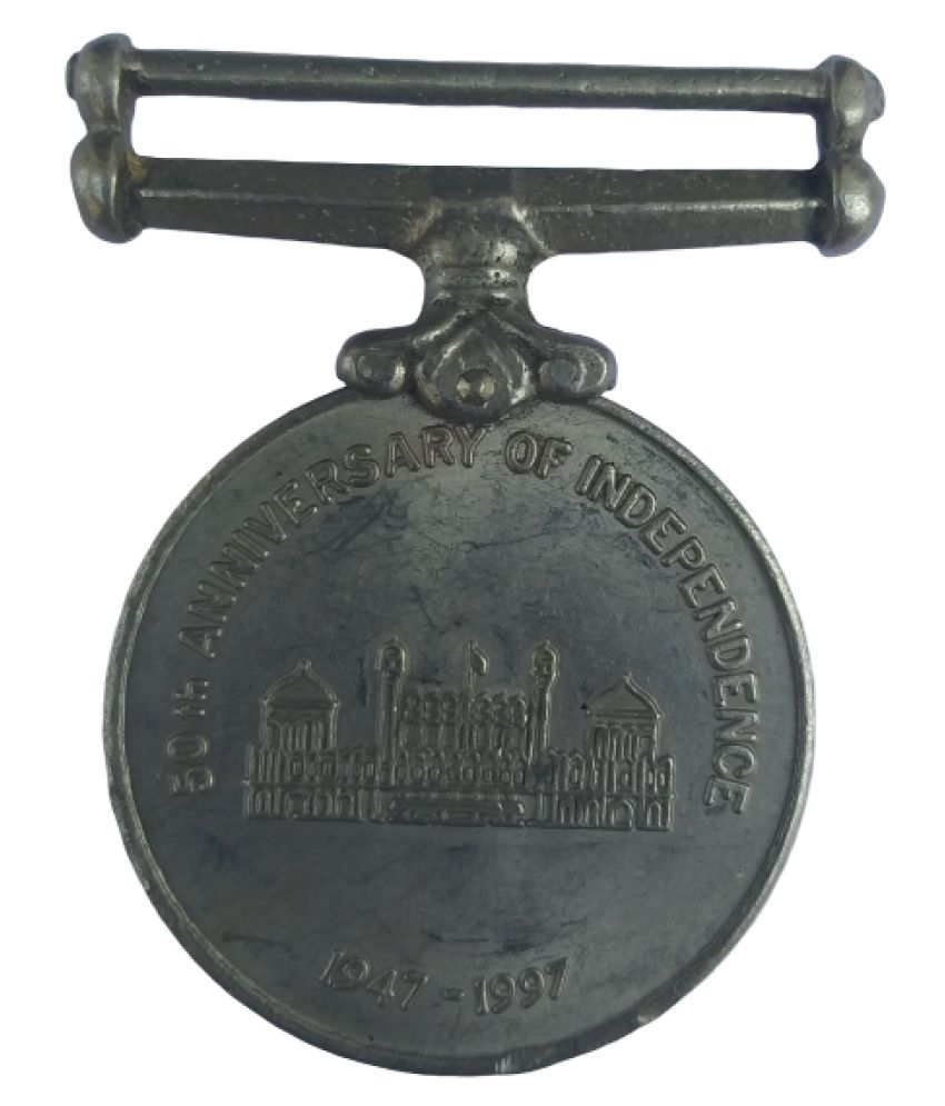 50th ANNIVERSARY OF INDEPENDENCE 1947-1997 MEDAL IN VERY GOOD CONDITION ...