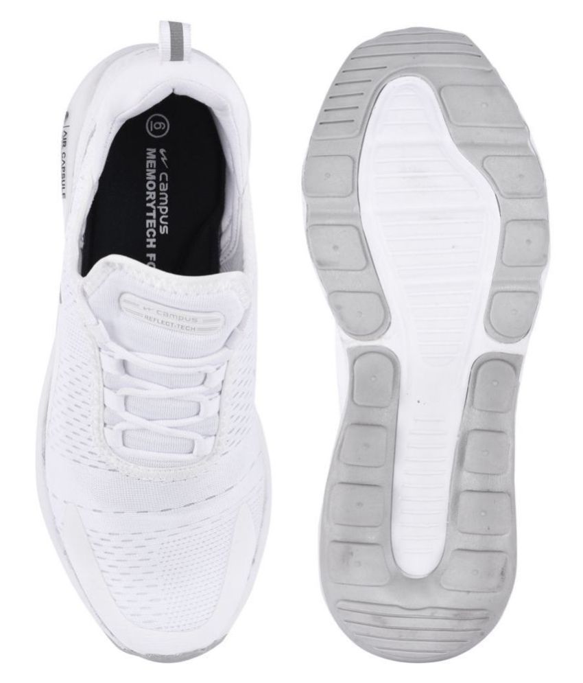 campus men white shoes