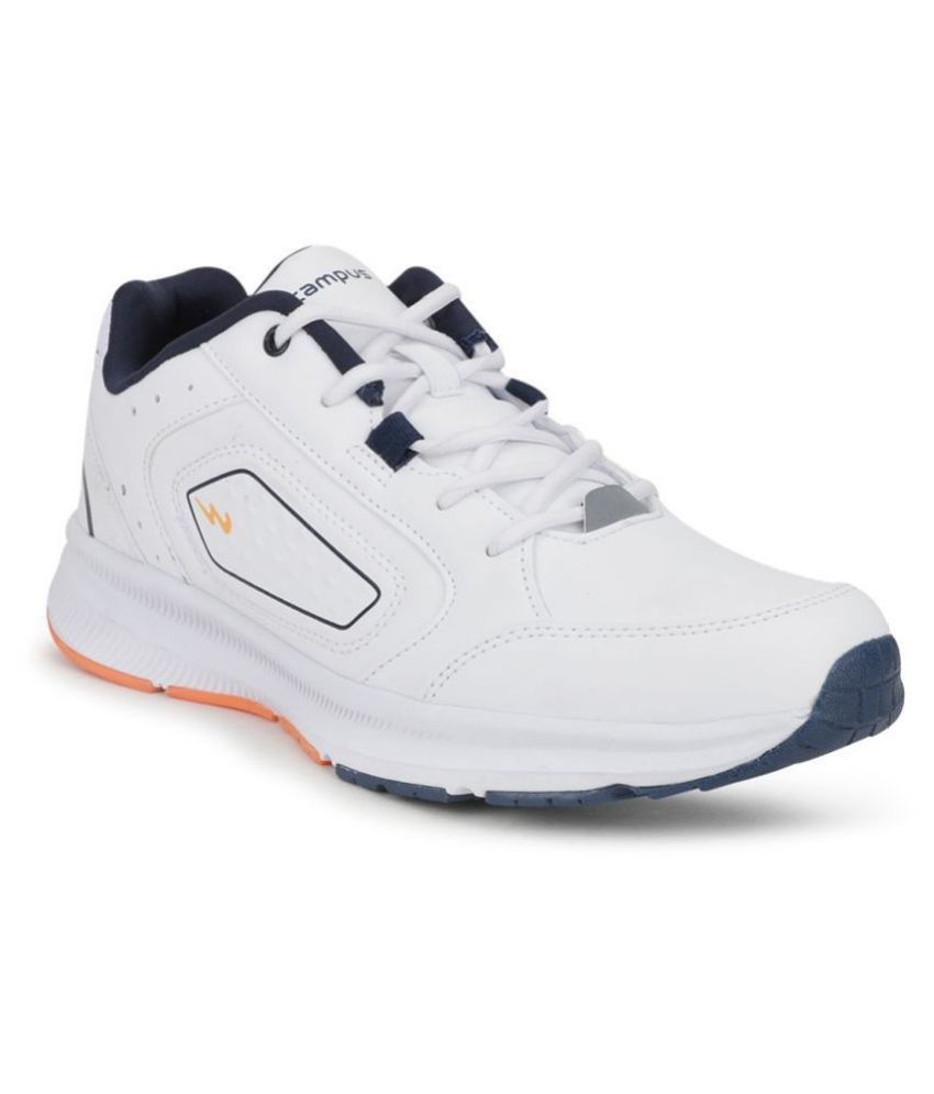     			Campus TROPHY White  Men's Sports Running Shoes