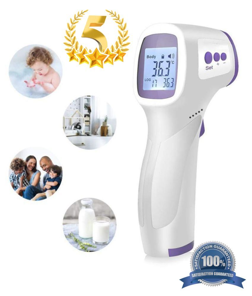 EvaaHub Medical Infrared Thermometer Forehead NonTouch For Fever