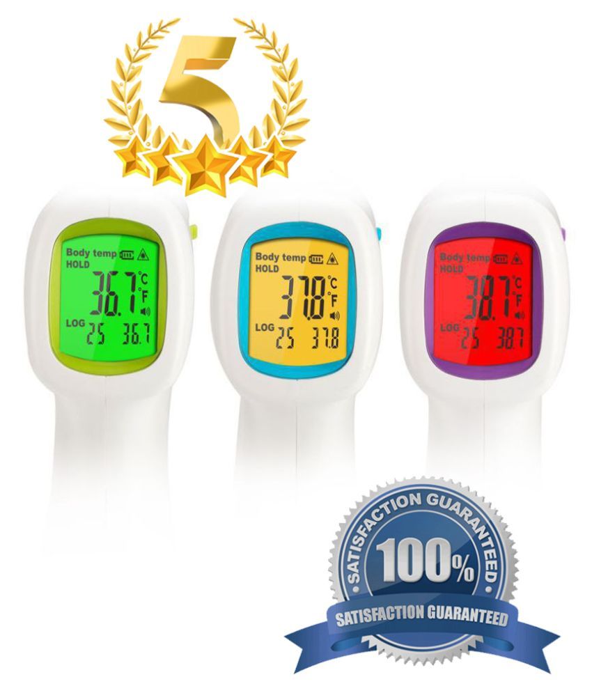 EvaaHub Medical Infrared Thermometer Forehead NonTouch For Fever