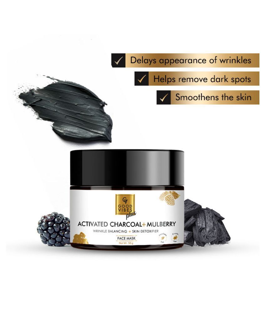 Good Vibes Plus Face Mask Wrinkle Balancing + Skin Detoxifier