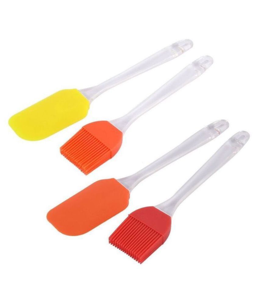 JM Kitchens Silicone Spatula 4 Pcs: Buy Online at Best Price in India ...