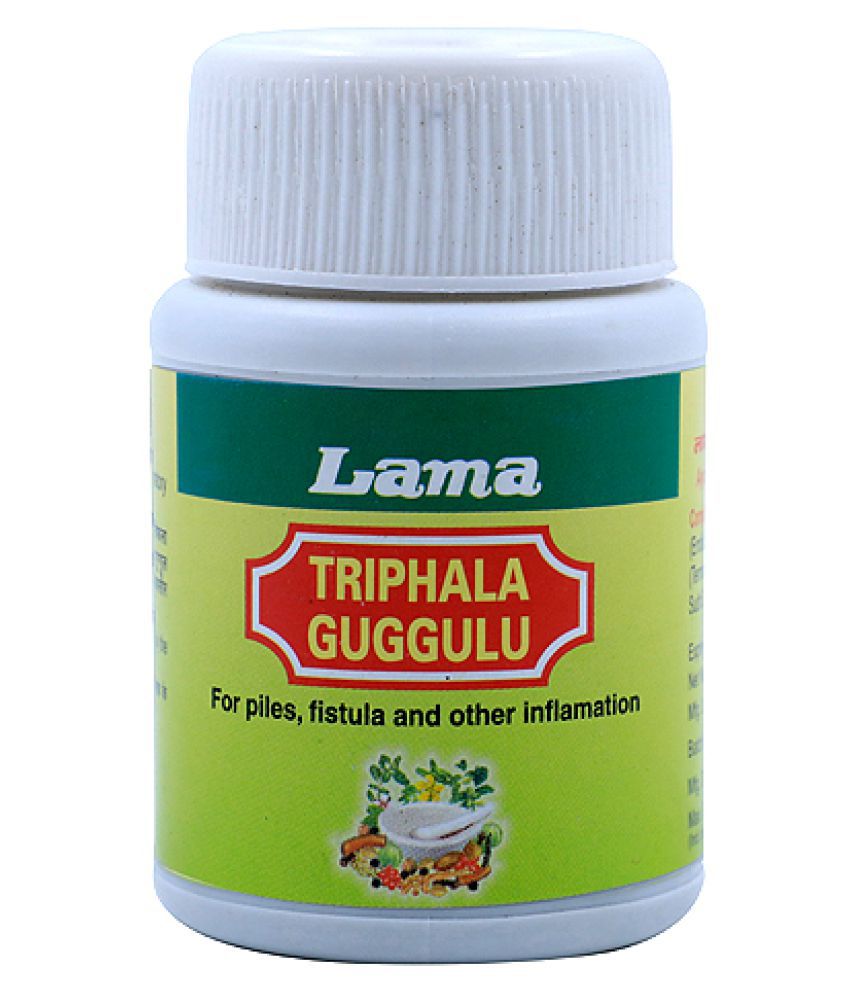 lama Triphala Guggulu Tablet 30 gm Pack of 3