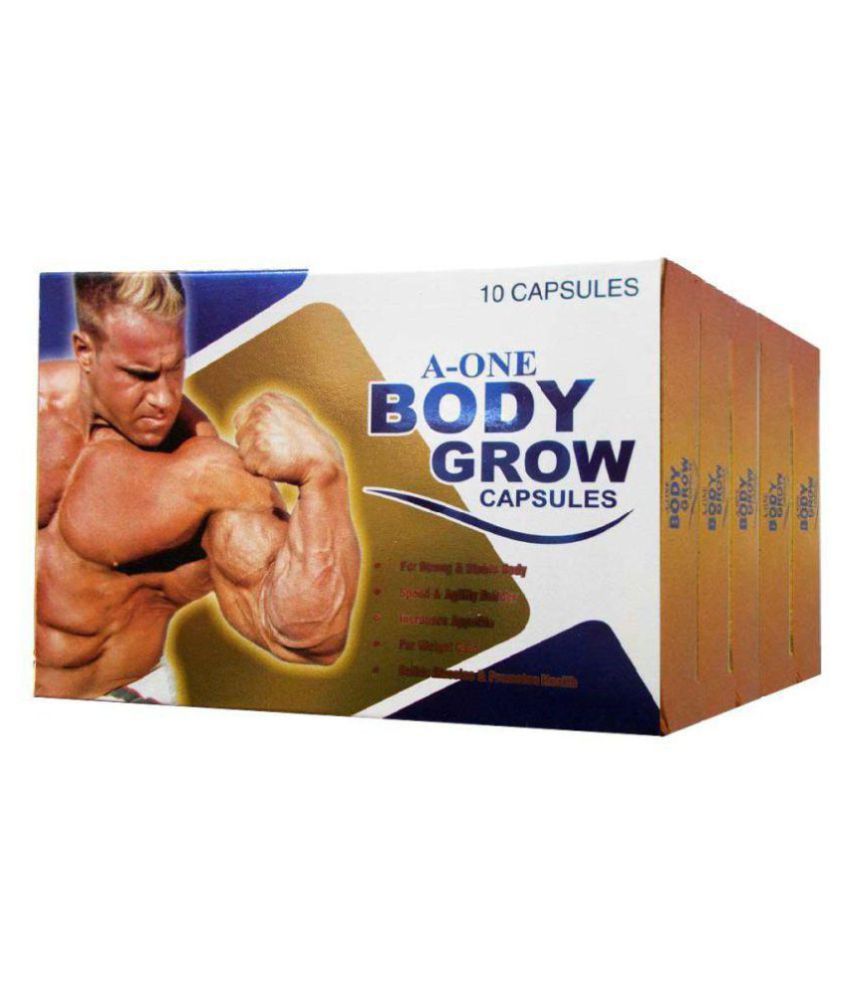 Rikhi A One Body Grow Mass Gainer Capsule 100 no.s