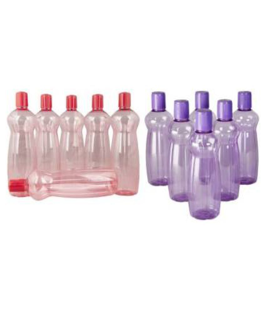 Vr One Milton Pacific Fridge Bottle Set Of 6 Multicolour 1000 Ml Polyproplene Fridge Bottle Set Of 6 Buy Online At Best Price In India Snapdeal