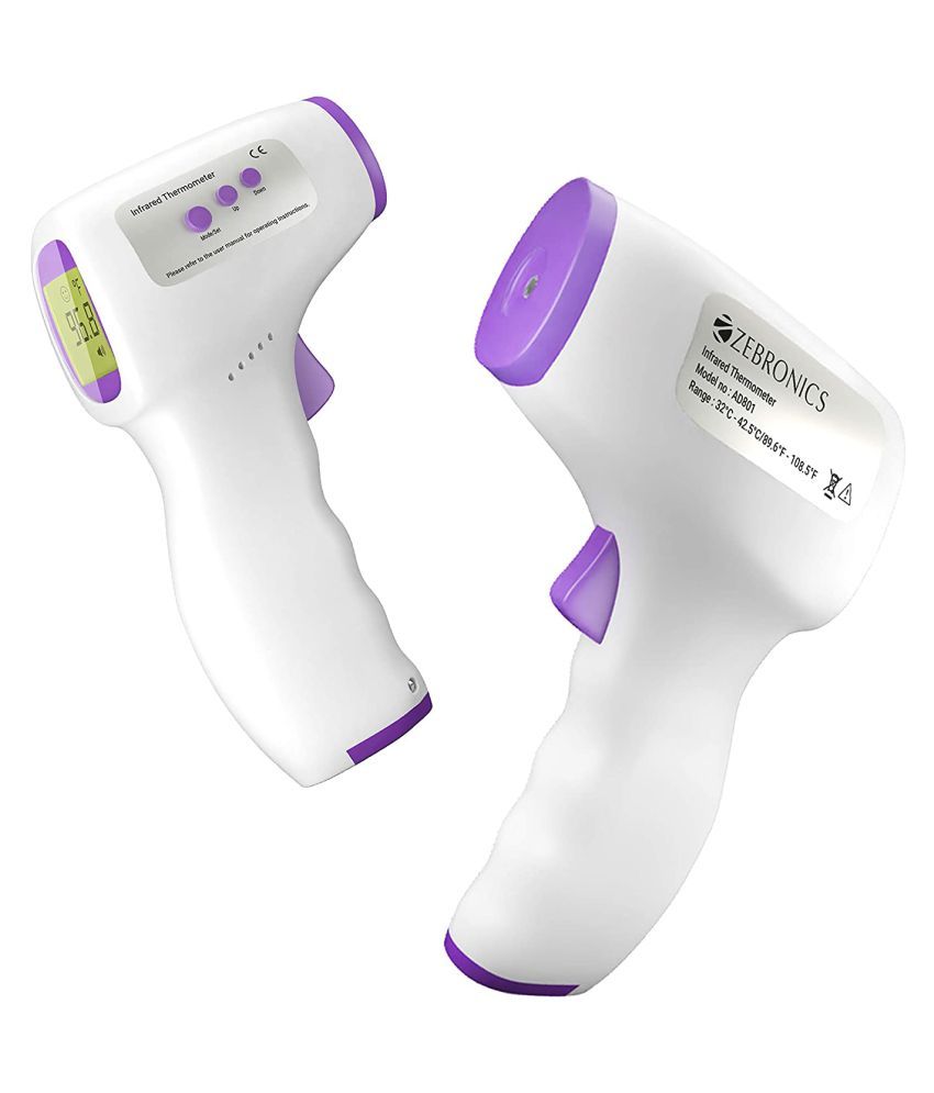 Zebronics Zebronics Contactless Infrared Thermometer AD801 Hard Buy