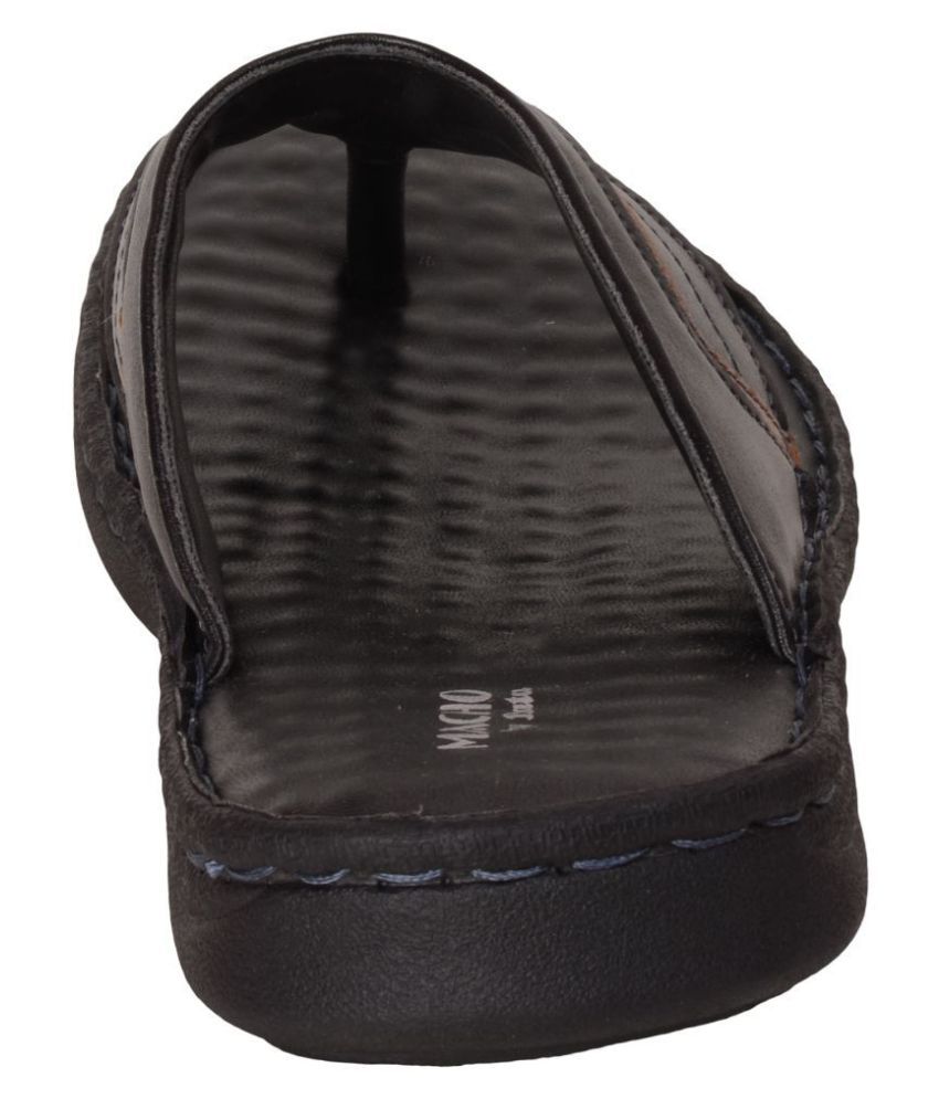 Bata Black Daily Slippers Price in India Buy Bata Black Daily Slippers