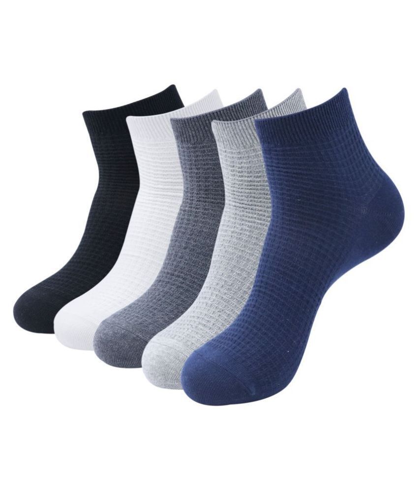     			Balenzia Multi Ankle Length Socks Pack of 5