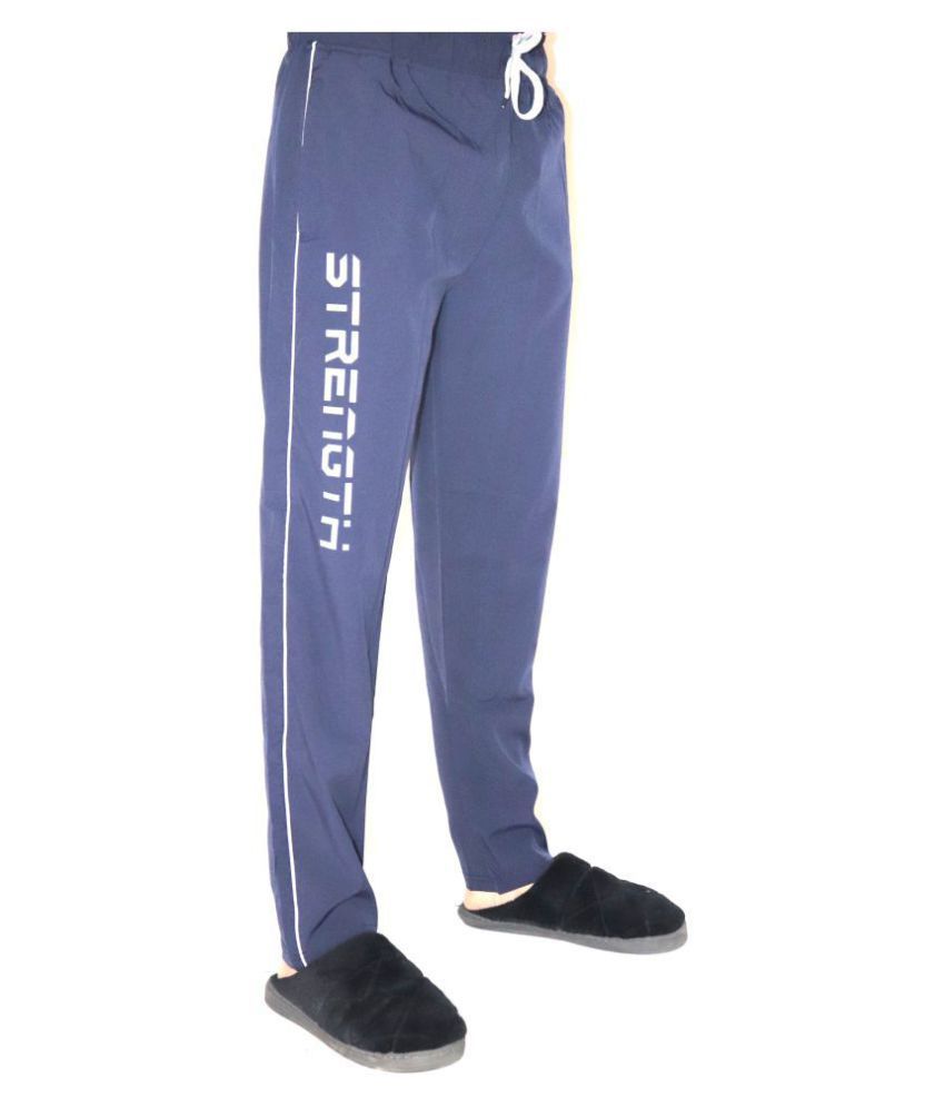 polyester track pants with net inside