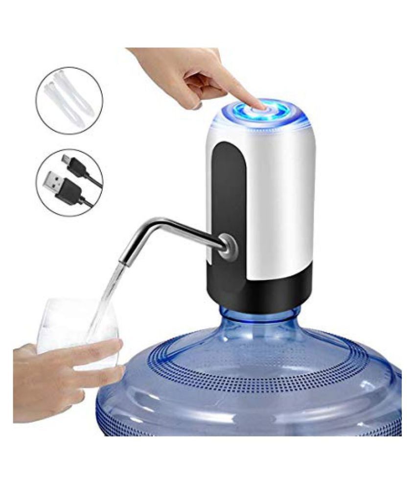 Shop Stoppers | Automatic Water USB Pump | USB Charging Automatic Drinking Water Pump | Portable Electric Water Dispenser 5 Gallon Bottle