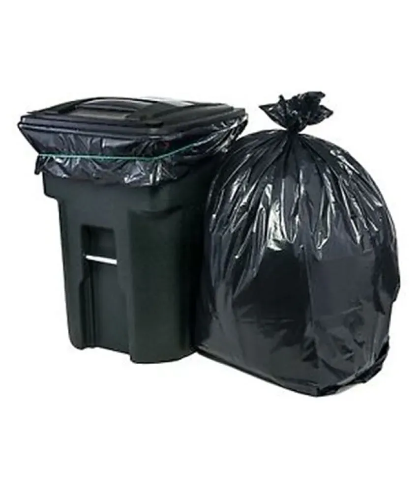 Buy Medium Size Garbage Bags Online, Black Trash Bag