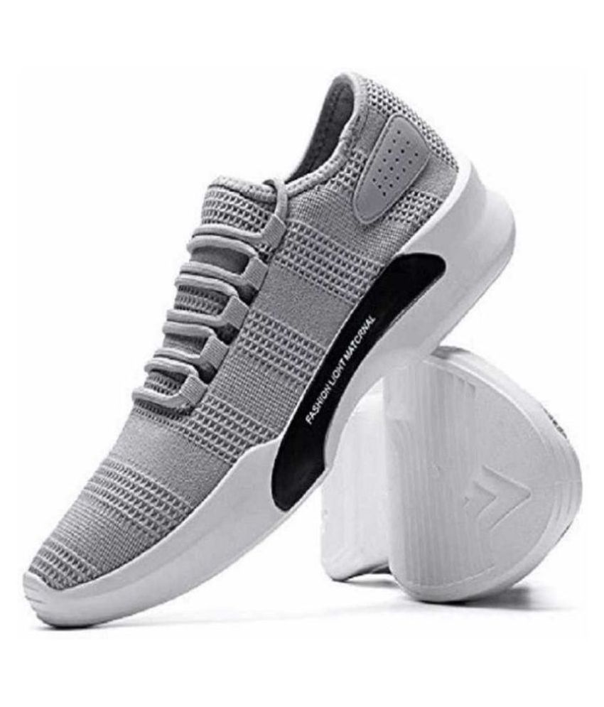 Shosee Sneakers Gray Casual Shoes - Buy Shosee Sneakers Gray Casual ...