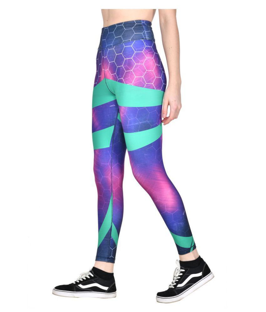     			ACTIWIN Multi Polyester Lycra Graphic Tights