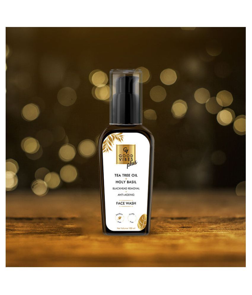gorgeous tea tree oil face wash