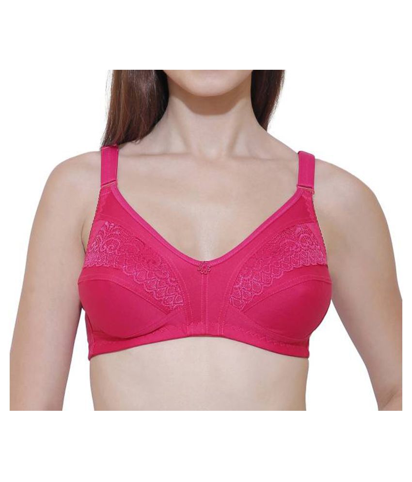     			KYODO Poly Cotton Shaping Bra - Pink