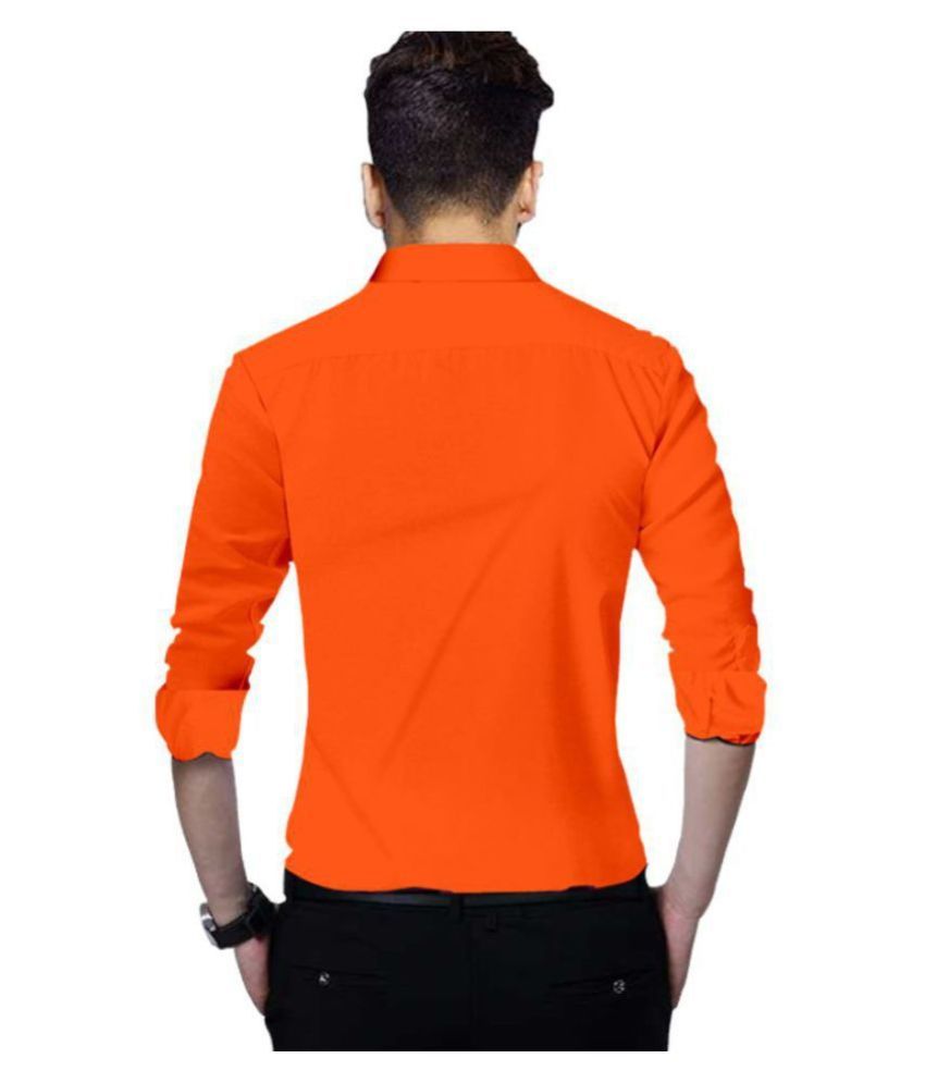 cotton on orange shirt