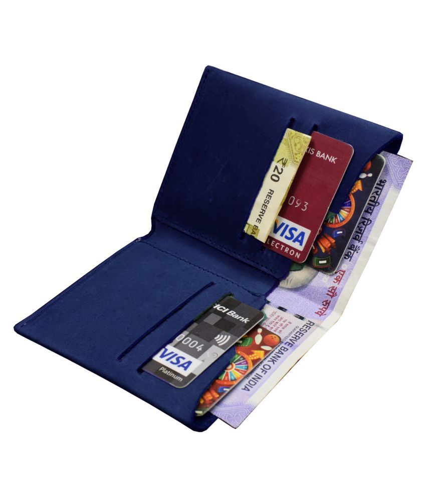 Vegan Open Blue Card Holder Buy Online at Low Price in India Snapdeal
