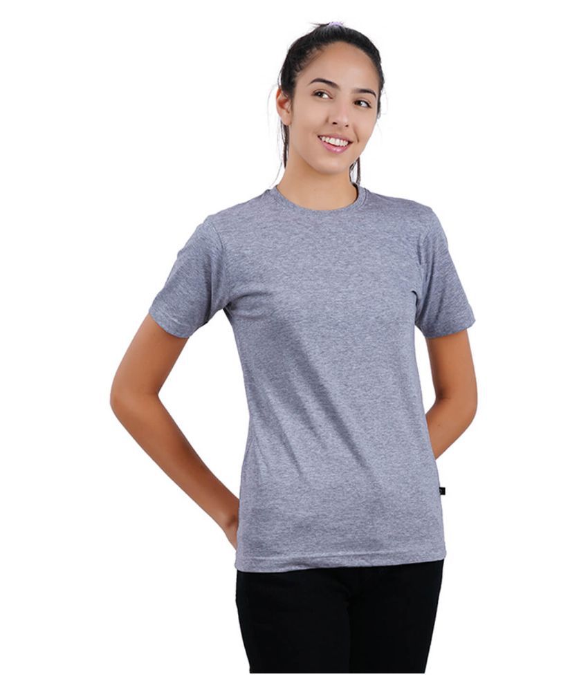stoovs Cotton Grey T-Shirts
