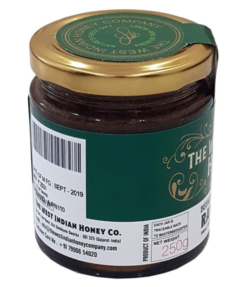 The West Indian Honey Co Tulsi Infused Raw Honey Raw G Buy The