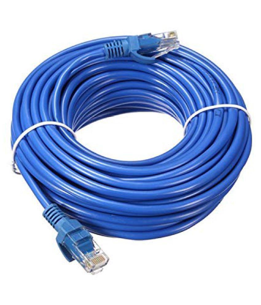 Worldclass 20m LAN(Ethernet) High Speed Cat-5 Cable - Blue ...