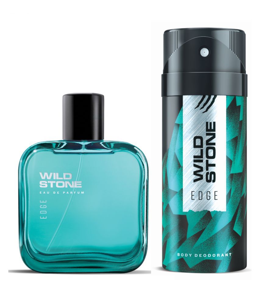     			Wild Stone Edge Deodorant 150ml & Perfume 100ml for Men, Pack of 2