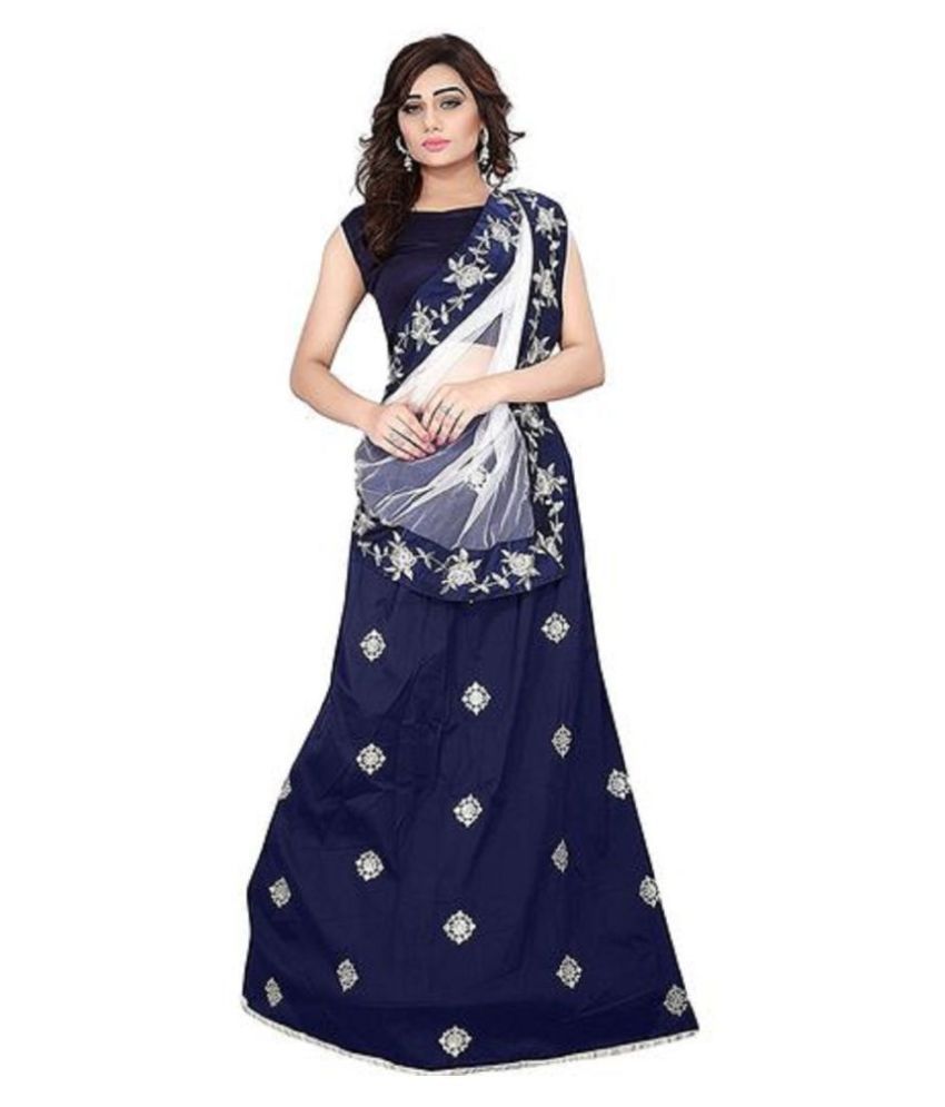 light blue chaniya choli