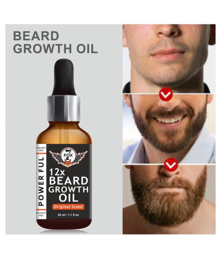     			7 FOX 12X Growth Beard Oil Powerful 30 ml