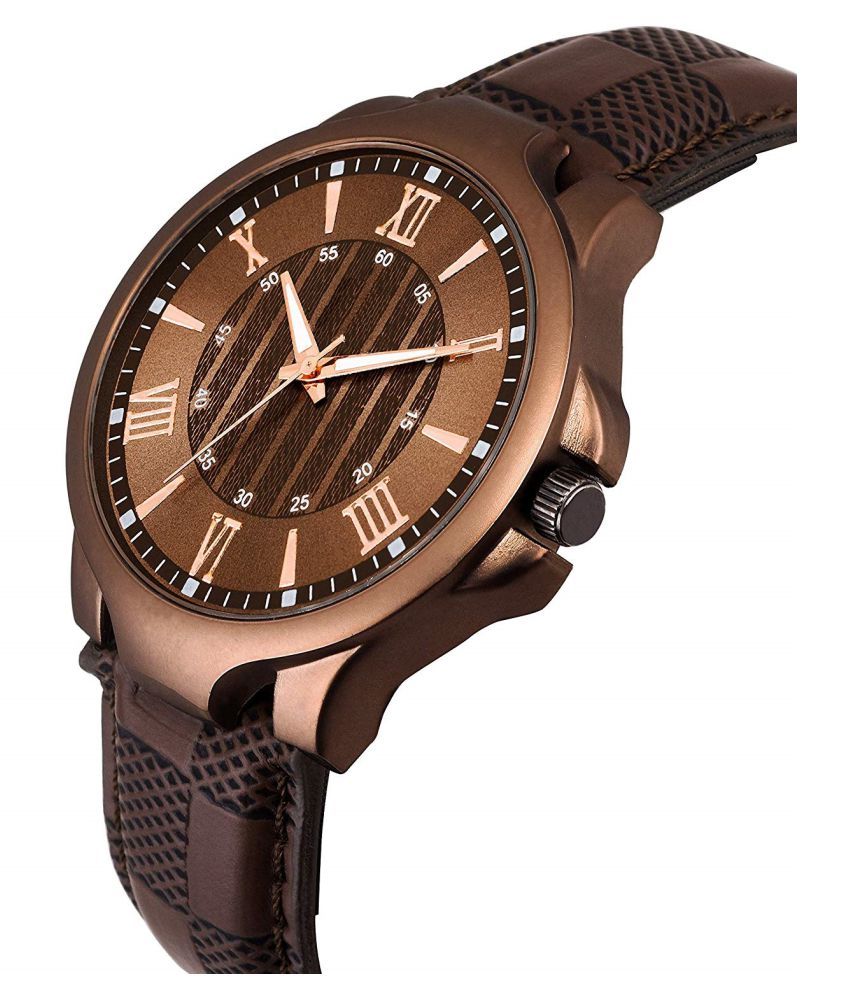 D D ENTERPRISE S_425 New Arrival Leather Analog Men's Watch Buy D D