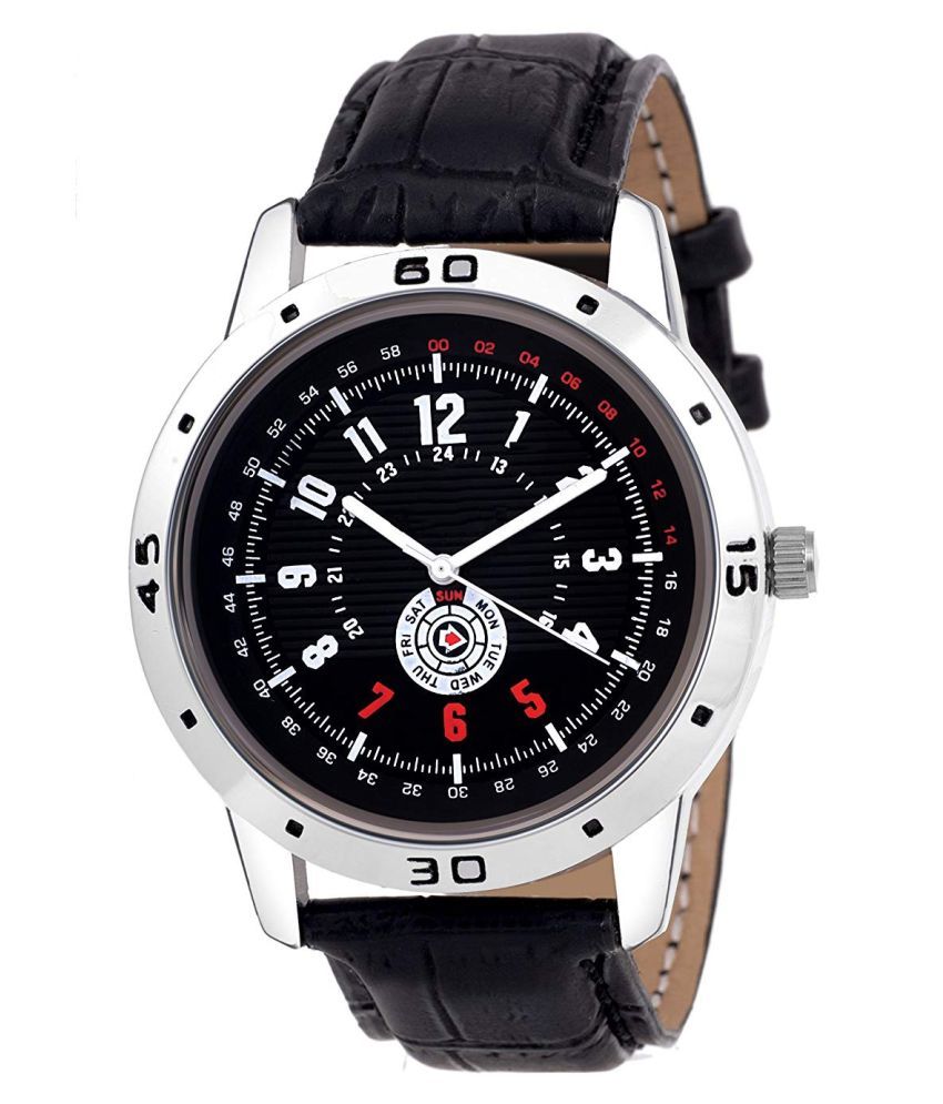 D D ENTERPRISE S_429 New Collection Leather Analog Men's Watch Buy D