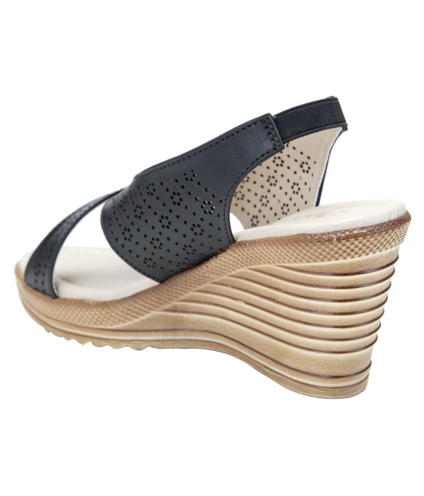 Queen's Feet White Wedges Heels Price in India- Buy Queen's Feet White Wedges Heels Online at 